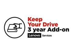 Lenovo Keep Your Drive Add On - Utvidet serviceavtale 3 &#229;r - for ThinkCentre M60; M70q Gen 3; M70q Gen4; M70s Gen 3; M70t Gen 3; ThinkCentre neo 50