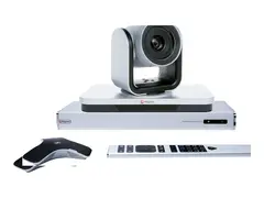 Poly RealPresence Group 500 - Videokonferansesett s&#248;lv - med EagleEye IV-12x kamera og RealPresence Group-mikrofonoppstilling