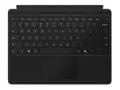 Microsoft Surface Pro Keyboard - Tastatur med styrepute, akselerometer - bakbelysning - QWERTY - Nordisk - svart - for Surface Pro 10 for Business