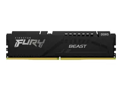 Kingston FURY Beast - DDR5 - modul 16 GB - DIMM 288-pin - 6400 MHz / PC5-51200 - CL32 - 1.4 V - ikke-bufret - on-die ECC - svart