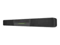 Crestron UC-SB1 - Lydplanke - for konferansesystem USB - 40 watt - toveis - kanonmetallsvart