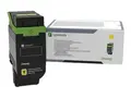 Lexmark - Gul - original - boks - tonerpatron LCCP