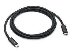 Apple Thunderbolt 4 Pro - Thunderbolt-kabel 24 pin USB-C (hann) til 24 pin USB-C (hann) - USB 3.2 / USB4 / Thunderbolt 3 / Thunderbolt 4 / DisplayPort - 1.8 m - aktiv, støtte for kjedekopling - svart