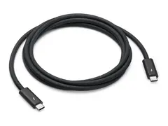 Apple Thunderbolt 4 Pro - Thunderbolt-kabel 24 pin USB-C (hann) til 24 pin USB-C (hann) - USB 3.2 / USB4 / Thunderbolt 3 / Thunderbolt 4 / DisplayPort - 1.8 m - st&#248;tte for kjedekopling, aktiv - svart