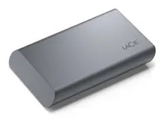 LaCie Mobile Secure STKH1000800 - SSD - High Performance kryptert - 1 TB - ekstern (b&#230;rbar) - USB 3.2 Gen 2 (USB-C kontakt) - 256-bit AES - romgr&#229; - med 3-&#229;rs Seagate Rescue Data Recovery