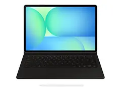 Samsung EF-DX625 - Tastatur og folioveske (bokomslag) AI-tast - med styreplate - tr&#229;dl&#248;s - POGO pin, Bluetooth - svart tastatur, svart boks - for Galaxy Tab S10 FE+
