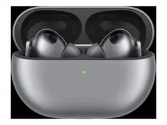 Huawei FreeBuds Pro 3 - True wireless-hodetelefoner med mikrofon i &#248;ret - Bluetooth - aktiv st&#248;ydemping - s&#248;lvfrost