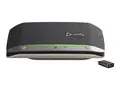 Poly Sync 20+ - Smart h&#248;yttalertelefon - Bluetooth kablet, tr&#229;dl&#248;s - USB-C via Bluetooth-adapter - s&#248;lv