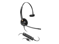 Poly EncorePro 515-M - EncorePro 500 series hodesett - on-ear - kablet - USB-A - svart - Certified for Microsoft Teams