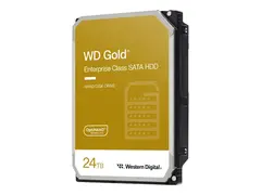 WD Gold - Harddisk - Enterprise - 24 TB - intern 3.5&quot; - SATA 6Gb/s - 7200 rpm - buffer: 512 MB