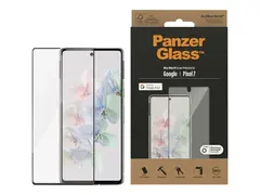 PanzerGlass - Skjermbeskyttelse for mobiltelefon ultrabred passform - glass - rammefarge svart - for Google Pixel 7