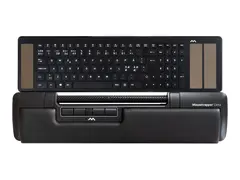 Mousetrapper Delta Regular - Sentral pekeenhet ergonomisk - 7 knapper - kablet - USB - gr&#229; - med Mousetrapper Type Keyboard