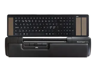 Mousetrapper Delta Regular - Sentral pekeenhet ergonomisk - 7 knapper - kablet - USB - gr&#229; - med Mousetrapper Type Keyboard