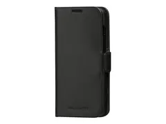 dbramante1928 Lynge - Lommebok for mobiltelefon lær - svart - for Samsung Galaxy S24