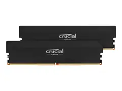 Crucial Pro - Overclocking Edition - DDR5 sett - 32 GB: 2 x 16 GB - DIMM 288-pin - 6000 MHz / PC5-48000 - CL36 - 1.35 V - ikke-bufret - svart