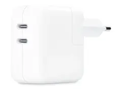 Apple - Str&#248;madapter - 35 watt - 2 utgangskontakter (24 pin USB-C)