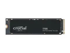 Crucial T705 - SSD - kryptert - 2 TB intern - M.2 2280 - PCI Express 5.0 (NVMe) - TCG Opal Encryption 2.01