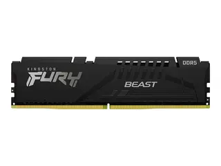 Kingston FURY Beast - DDR5 - modul 32 GB - DIMM 288-pin - 6400 MHz / PC5-51200 - CL32 - 1.4 V - ikke-bufret - on-die ECC - svart