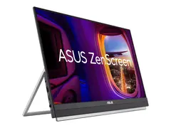 ASUS ZenScreen MB229CF - LED-skjerm - 22&quot; (21.5&quot; synlig) portabel - 1920 x 1080 Full HD (1080p) @ 100 Hz - IPS - 250 cd/m&#178; - 1000:1 - 5 ms - HDMI, USB-C - h&#248;yttalere - svart