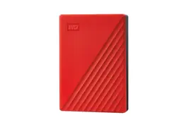 WD My Passport WDBR9S0060BRD - Harddisk - kryptert 6 TB - ekstern (b&#230;rbar) - USB 3.2 Gen 1 - 256-bit AES - r&#248;d