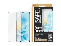 SAFE. by PanzerGlass - Skjermbeskyttelse for mobiltelefon ultrabred passform - glass - rammefarge svart - for Honor 200 Lite