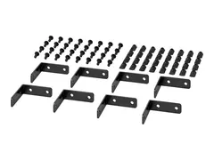 APC NetShelter - Rack-brakett - svart (en pakke 8)