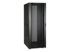 Eaton Tripp Lite Series 42U Rack Enclosure Server Cabinet 30&quot; Wide w/ 6ft Cable Manager Rack skap - svart - 42U - 19&quot; - med 3&quot; Bred H&#248;y Kapasitet Vertikal Kabelforvalter