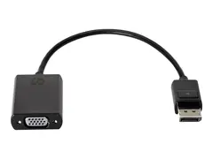 HP DisplayPort to VGA Adapter - Videokonverter DisplayPort - VGA - for Elite t655; EliteBook 8470; Pro 260 G9, t550; Workstation Z4 G5, Z6 G5; ZBook 17 G4