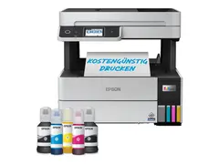 Epson EcoTank Pro ET-5185 - Multifunksjonsskriver farge - ink-jet - ITS - A4/Legal (medie) - opp til 13.8 spm (trykking) - 250 ark - 33.6 kbps - USB 2.0, Wi-Fi(n), LAN
