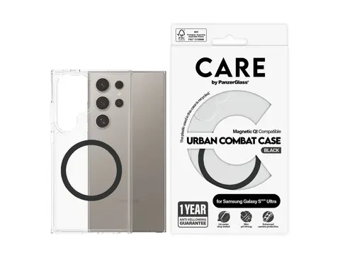 CARE by PanzerGlass Urban Combat - Baksidedeksel for mobiltelefon polykarbonat, termoplast-polyuretan (TPU)