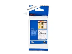 Brother TZe-N251 - Svart p&#229; hvitt - Rull (2,4 cm x 8 m) 1 kassett(er) ulaminert teip for Brother PT-D600; P-Touch PT-E800; P-Touch Cube Plus PT-P710; P-Touch Cube Pro PT-P910