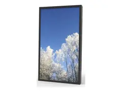 HI-ND - Innhegning - landskap/portrett for flatpanel - utend&#248;rs, deksel, for Samsung - l&#229;sbar - svart - veggmonterbar