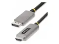 STARTECH.COM 6ft 2m DisplayPort to HDM Adapter Cable 8K 60Hz 4K 144Hz HDR10 DP