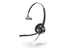 Poly EncorePro 320 - EncorePro 300 series hodesett - on-ear - kablet - USB-C - svart - TAA-samsvar - Works With Chromebook Certified