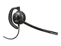Poly EncorePro 530 - EncorePro 500 series hodesett - i &#248;ret - kablet - Quick Disconnect - svart - UC-sertifisert, Certified for Skype for Business