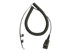 Jabra - Hodetelefonkabel - Quick Disconnect til RJ-10 hann 2 m