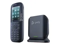 Poly Rove B2 Base Station and 30 Phone Handset Kit Tr&#229;dl&#248;s telefon med anrops-ID/samtale venter - DECT - treveis anropskapasitet - SIP, SIP v2, SIP over TLS, SIP over UDP, SIP over TCP, SDP, RTCP, RTP - svart