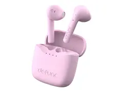DeFunc True Lite - True wireless-hodetelefoner i &#248;ret - rosa