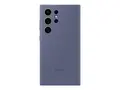 Samsung EF-PS928 - Baksidedeksel for mobiltelefon silikon - fiolett - for Galaxy S24 Ultra