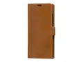 dbramante1928 Lynge - Lommebok for mobiltelefon lær - gyllenbrun - for Samsung Galaxy S24 Ultra