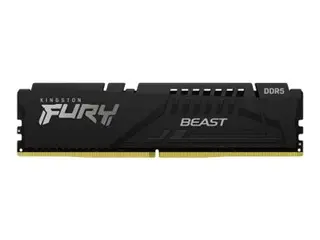 Kingston FURY Beast - DDR5 - modul 16 GB - DIMM 288-pin - 6800 MHz / PC5-54400 - CL34 - 1.4 V - ikke-bufret - on-die ECC - svart