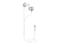 Cellular Line Sparrow - &#216;repropper med mikrofon i &#248;ret - kablet - USB-C - hvit