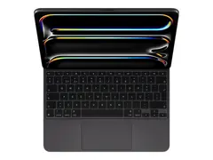 Apple Magic Keyboard - Tastatur og folioveske med styrepute - bakbelysning - Apple Smart connector - QWERTY - Norsk - svart - for Apple 13-inch iPad Pro M4 Wi-Fi, M4 Wi-Fi + Cellular