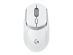 Logitech G G309 - Mus - gaming optisk - 6 knapper - tr&#229;dl&#248;s - 2.4 GHz, Bluetooth - USB Logitech LIGHTSPEED-mottaker - hvit
