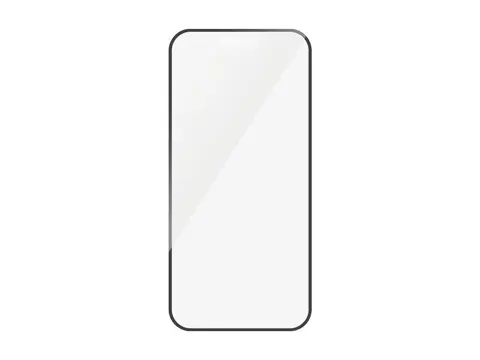 PanzerGlass Gaming - Skjermbeskyttelse for mobiltelefon ultrabred passform - glass - rammefarge svart - for Apple iPhone 15 Plus, 16 Plus