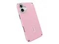 Speck Presidio 2 Pro - Baksidedeksel for mobiltelefon med klikkl&#229;s - MagSafe-samsvar - plastikk - wednesday pink, boysenberry purple - for Apple iPhone 16 Plus