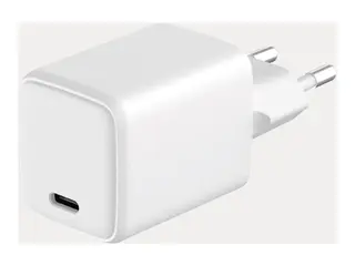 GRATEQ - Strømadapter - GaN - 45 watt - 4.05 A PD/PPS, Fast Charge 2.0, PD (24 pin USB-C) - hvit