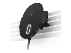 Speck - Tr&#229;dl&#248;s ladeholder for bil vent mount, for magsafe, with clicklock - 15 watt - svart