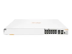 HPE Networking Instant On 1960 Switch - Styrt - 4 x 2.5GBase-T + 8 x 100/1000/10GBase-T + 2 x 100/1000/10GBase-T + 2 x 10 Gigabit SFP+ - rackmonterbar - PoE (480 W)