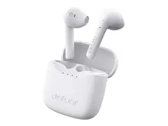 DeFunc True Lite - True wireless-hodetelefoner i &#248;ret - hvit